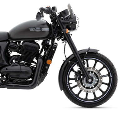 Jawa 42 2.1 Cruiser Bikes Petrol Single Cylinder, 4 Stroke, Liquid Cooled, DOHC 27.33  PS Allstar Black, Orion Red, Sirius White, Cosmic Caron ₹ 1,98,142
