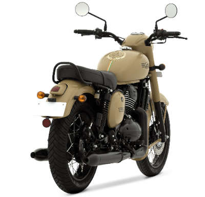 Jawa The Brave and The Bold Cruiser Bikes Petrol Single Cylinder, 4 Stroke, Liquid Cooled, DOHC 27.33 PS Khakhi, Midnight Grey ₹ 1,96,357