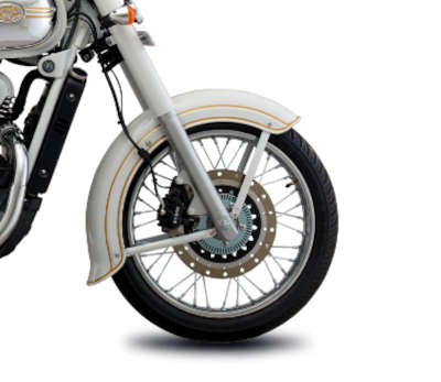 Jawa Dual Channel ABS Cruiser Bikes Petrol Single Cylinder, 4 Stroke, Liquid Cooled, DOHC 27.33 PS Black, Grey