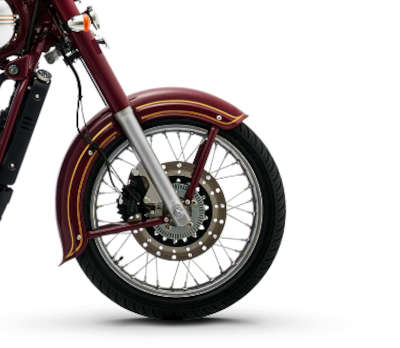 Jawa Dual Channel ABS - Maroon Cruiser Bikes Petrol Single Cylinder, 4 Stroke, Liquid Cooled, DOHC 27.33 PS Maroon ₹ 1,90,357