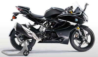 BMW G 310 RR Sports Bikes Petrol Water-cooled, single-cylinder 4-stroke engine, four valves, two overhead camshafts and cam followers, wet sump lubrication 33.99 PS @ 9700 rpm Black Storm Metallic ₹ 2,85,000