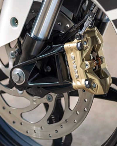 BMW G 310 RR Sports Bikes Petrol Water-cooled, single-cylinder 4-stroke engine, four valves, two overhead camshafts and cam followers, wet sump lubrication 33.99 PS @ 9700 rpm Black Storm Metallic ₹ 2,85,000