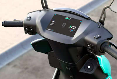 Ather 450X With Pro Pack Electric Bikes Electric Cosmic Black, True Red, Salt Green, Still White, Lunar Grey, Space Grey