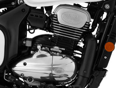 Jawa 42 Bobber Moonstone White Cruiser Bikes Petrol 30.64 PS Moonstone White ₹ 2,13,500