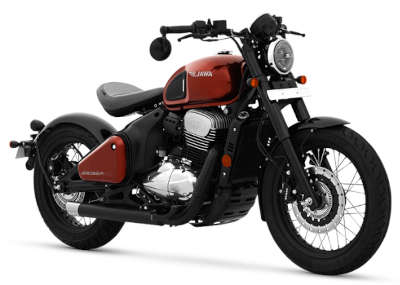 Jawa 42 Bobber Mystic Copper Cruiser Bikes Petrol 30.64 PS Mystic Copper ₹ 2,12,500
