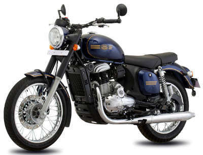 Jawa Forty Two Dual Channel ABS Cruiser Bikes Petrol Single Cylinder, 4 Stroke, Liquid Cooled, DOHC 27.33 PS Nebula Blue, Comet Red, Galactic Green ₹ 1,81,357