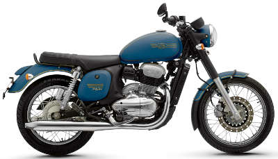 Jawa Forty Two Single Channel ABS - Starlight Blue, Halley’s Teal Cruiser Bikes Petrol Single Cylinder, 4 Stroke, Liquid Cooled, DOHC 27.33 PS Starlight Blue, Halley’s Teal ₹ 1,67,487