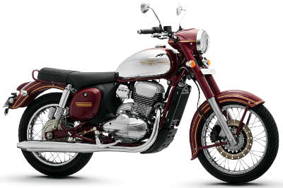 Jawa Dual Channel ABS - Maroon Cruiser Bikes Petrol Single Cylinder, 4 Stroke, Liquid Cooled, DOHC 27.33 PS Maroon