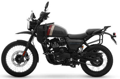 Yezdi Adventure - Matte - Mambo Black Adventure Tourer Bikes, Cruiser Bikes, Off Road Bikes Petrol Single cylinder, 4 Stroke, Liquid Cooled, DOHC 30.2 PS @ 8000 rpm Mambo Black