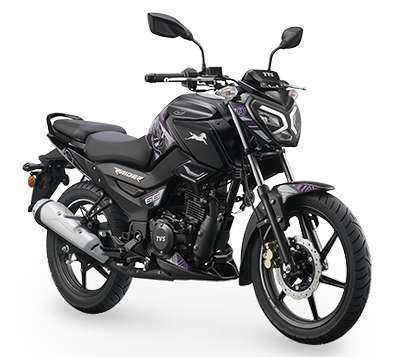 TVS Raider Super Squad Edition Sports Bikes Petrol Air and oil cooled single cylinder, SI 11.38 PS @ 7500 rpm Black Panther, Iron Man