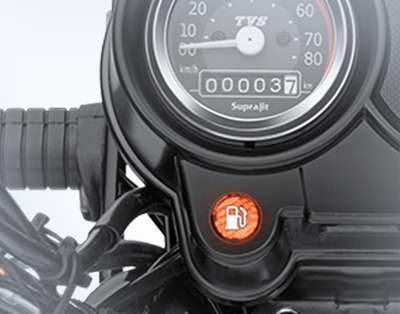 TVS XL100 Heavy Duty Moped Bikes Petrol 4 Stroke Single Cylinder 4.35 PS @ 6000 rpm Green, Black