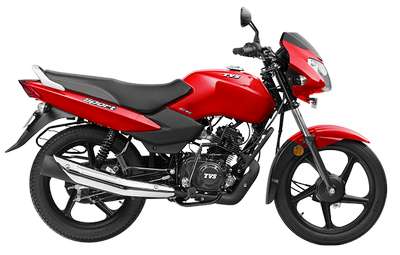 TVS Sport Commuter Bikes Petrol Single Cylinder, 4 Stroke, fuel injection , air cooled spark ignition engine 8.29 PS @ 7350 rpm All Black, All Grey, All Red
