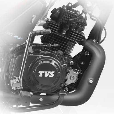 TVS Star City+ ES Disc Commuter Bikes Petrol Single Cylinder, 4-Stroke, Air Cooled 8.19 PS @ 7350 rpm Black Red, Blue Silver, Grey Black