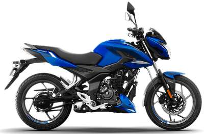 Bajaj Pulsar P150 Single Disc Sports Bikes Petrol 14.5 PS @ 8500 rpm Racing Red, Caribbean Blue, Ebony Black Red, Ebony Black Blue, Ebony Black White