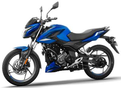 Bajaj Pulsar P150 Single Disc Sports Bikes Petrol 14.5 PS @ 8500 rpm Racing Red, Caribbean Blue, Ebony Black Red, Ebony Black Blue, Ebony Black White