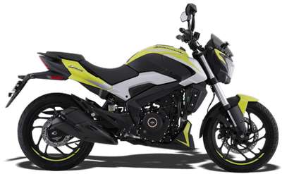 Bajaj Dominar 250 Sports Naked Bikes, Sports Bikes Petrol Single Cylinder, 4 stroke, DOHC, 4 valve, Liquid Cooled, Twin Spark, FI 27 PS @ 8500 rpm Sparkling Black, Citrus Rush, Racing Red