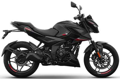 Bajaj Pulsar N250 Sports Naked Bikes, Sports Bikes Petrol Single cylinder, 4 stroke, SOHC, 2 Valve, Oil cooled, FI 24.5 PS @ 8750 rpm Brooklyn Black