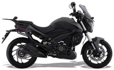 Bajaj Dominar 400 Sports Naked Bikes, Sports Bikes Petrol Single cylinder, 4 stroke, DOHC, 4 Valve, Liquid Cooled, Triple Spark, FI 40 PS @ 8800 rpm Charcoal Black, Aurora Green