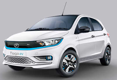 Tata Tiago EV Hatchback Electric 2 Airbags (Driver, Front Passenger) Permanent Magnet Synchronous Motor Pristine White 4 Star (Global NCAP)