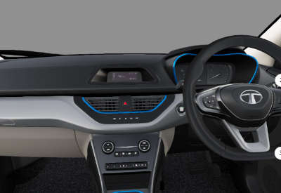 Tata Nexon EV Prime XM SUV (Sports Utility Vehicle) Electric Yes (Automatic Climate Control) Android Auto (No), Apple Car Play (No) Signature Teal Blue Glacier White Daytone Grey ₹  14.49 Lakh