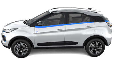 Tata Nexon EV Prime XZ Plus LUX (2020 - 2023) SUV (Sports Utility Vehicle) Electric 2 Airbags (Driver, Passenger) Permanent Magnet Synchronous Motor paired to High energy density Lithium-ion battery pack Signature Teal Blue Glacier White Daytone Grey 5 Star (Global NCAP)