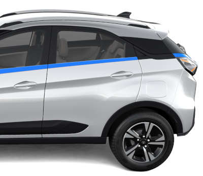 Tata Nexon EV Prime XZ Plus LUX (2020 - 2023) SUV (Sports Utility Vehicle) Electric 2 Airbags (Driver, Passenger) Permanent Magnet Synchronous Motor paired to High energy density Lithium-ion battery pack Signature Teal Blue Glacier White Daytone Grey 5 Star (Global NCAP)