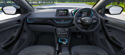 Tata Nexon EV Prime XZ+ Dark Edition SUV (Sports Utility Vehicle) Electric Yes (Automatic Climate Control) Android Auto (Yes), Apple Car Play (Yes) Midnight black ₹  16.19 Lakh