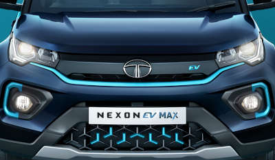 Tata Nexon EV Max XZ+ 3.3 KW SUV (Sports Utility Vehicle) Electric Yes (Automatic Climate Control) Android Auto (Wired), Apple Car Play (Wired) Intensi-Teal Daytona Grey Pristine White ₹  17.49 Lakh