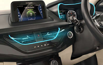 Tata Nexon EV Max XZ+ 7.2 KW Fast Charger SUV (Sports Utility Vehicle) Electric Yes (Automatic Climate Control) Android Auto (Wired), Apple Car Play (Wired) Intensi-Teal Daytona Grey Pristine White ₹  17.99 Lakh