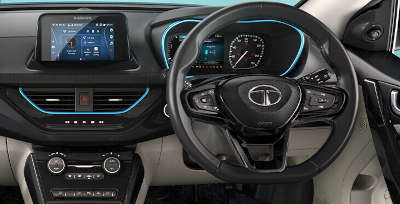 Tata Nexon EV Max XZ Plus Lux 3.3 KW Dark Edition (2020 - 2023) SUV (Sports Utility Vehicle) Electric 2 Airbags (Driver, Passenger) Permanent magnet synchronous AC motor Intensi-Teal Daytona Grey Pristine White 5 Star (Global NCAP)