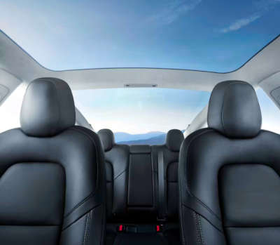 Tesla Model 3 Long Range Sedan Electric Fully automatic temperature control Rear Air vents Cabin air filters WiFi Pearl White multi coat Solid Black Midnight Silver metallic Deep Blue metallic Red multi coat To be announced