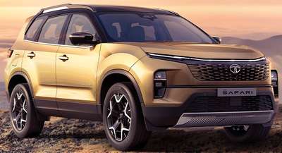 Tata Safari Accomplished + 6S AT SUV (Sports Utility Vehicle) Diesel 14.5 km/l 7 Airbags (Driver, Front Passenger, 2 Curtain, Driver Knee, Driver Side, Front Passenger Side) Kryotec 2.0L Turbocharged Engine Cosmic gold, Galactic sapphire, Stardust ash, Stellar frost 5 Star (Global NCAP)