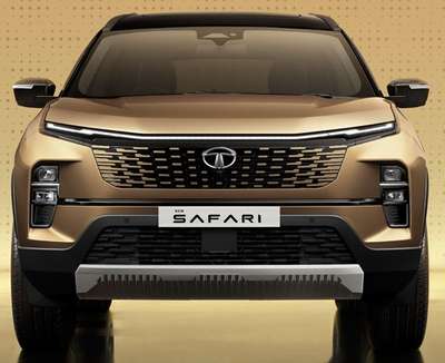 Tata Safari Accomplished + AT SUV (Sports Utility Vehicle) Diesel 14.5 km/l 7 Airbags (Driver, Front Passenger, 2 Curtain, Driver Knee, Driver Side, Front Passenger Side) Kryotec 2.0L Turbocharged Engine Cosmic gold, Galactic sapphire, Stardust ash, Stellar frost 5 Star (Global NCAP)