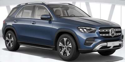 Mercedes-Benz GLE 300d 4MATIC LWB SUV (Sports Utility Vehicle) Diesel 7 Airbags (Driver, Passenger, 2 Curtain, Driver Knee, Driver Side, Front Passenger Side) Yes (Automatic Four Zone) Android Auto (Yes), Apple Car Play (Yes) Polar white, Obsidian black, Selenite grey, Sodalite blue, High-tech silver