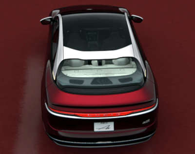 Lucid Air Dream Edition Performance Electric Sedan Electric Fully automatic Four Zone climate control (HVAC - Heating, Ventilation, Air Conditioner) WiFi, Android Auto, Apple CarPlay Stellar White Infinite Black Zenith Red Eureka Gold All exteriors are trimmed in bright platinum theme accents $1,69,000 (as on 31 January 2023)