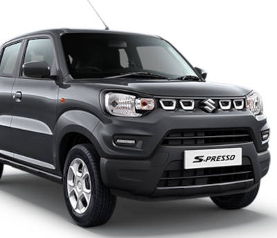 Maruti S-Presso LXi S-CNG Hatchback CNG, Petrol CNG - 32.73 km/l, Petrol - 24.12 km/l Yes (Manual) Android Auto (No), Apple Car Play (No) Solid Fire Red Solid Sizzle Orange MetalliC Granite Grey Metallic Silky Silver Pearl Midnight Black Pearl Starry Blue Solid White ₹ 5.92 Lakh
