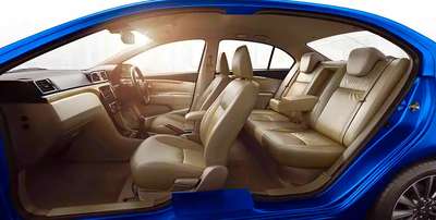 Maruti Ciaz Alpha 1.5 Dual Tone Sedan Petrol 20.65 km/l 2 Airbags (Driver, Passenger) K15 Smart Hybrid Opulent Red & Black, Grandeur Grey & Black, Pearl Metallic Dignity Brown & Black 4 Star (ASEAN NCAP)