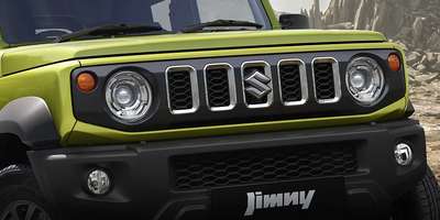 Maruti Jimny Alpha MT Dual Tone Compact SUV (Sports Utility Vehicle) Petrol 16.94 km/l 6 Airbags (Driver, Front Passenger, 2 Curtain, Driver Side, Front Passenger Side) K15B Kinetic Yellow with Bluish Black Roof, Sizzling Red with Bluish Black Roof, Nexa Blue, Bluish Black, Granite Gray, Pearl Arctic White