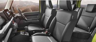 Maruti Jimny Alpha MT Compact SUV (Sports Utility Vehicle) Petrol 16.94 km/l Yes (Automatic Climate Control) Android Auto (Wireless), Apple Car Play (Wireless) Kinetic Yellow with Bluish Black Roof, Sizzling Red with Bluish Black Roof, Nexa Blue, Bluish Black, Granite Gray, Pearl Arctic White ₹ 13.69 Lakh
