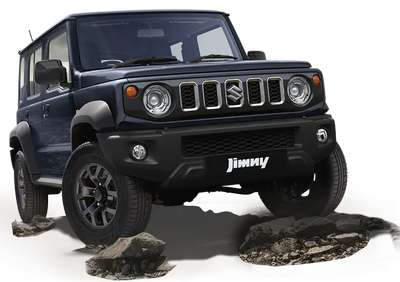 Maruti Jimny Zeta AT Compact SUV (Sports Utility Vehicle) Petrol 6 Airbags (Driver, Front Passenger, 2 Curtain, Driver Side, Front Passenger Side) 16.39 km/l Yes (Manual) Android Auto (Wireless), Apple Car Play (Wireless) Nexa Blue, Bluish Black, Sizzling Red, Granite Gray, Pearl Arctic White