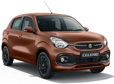 Maruti Celerio LXi Hatchback Petrol 2 Airbags (Driver, Front Passenger) 25.24 km/l Yes (Manual) Speedy Blue, Glistening Grey, Silky Silver, Solid Fire Red, Caffeine Brown, Arctic White