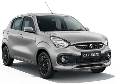 Maruti Celerio VXi AMT Hatchback Petrol 2 Airbags (Driver, Front Passenger) 26.68 km/l Yes (Manual) Android Auto (No), Apple Car Play (No) Speedy Blue, Glistening Grey, Silky Silver, Solid Fire Red, Caffeine Brown, Arctic White