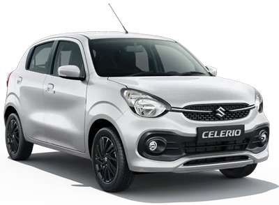 Maruti Celerio VXi Hatchback Petrol 2 Airbags (Driver, Front Passenger) 25.24 km/l Yes (Manual) Android Auto (No), Apple Car Play (No) Speedy Blue, Glistening Grey, Silky Silver, Solid Fire Red, Caffeine Brown, Arctic White