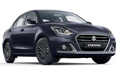 Maruti Dzire ZXi+ AGS Compact Sedan Petrol 22.61 km/l Yes (Automatic Climate Control) Android Auto (Yes), Apple Car Play (Yes) Oxford Blue, Phoenix Red, Sherwood Brown, Magma Grey, Splendid Silver, Arctic White, Bluish Black ₹ 9.39 Lakh
