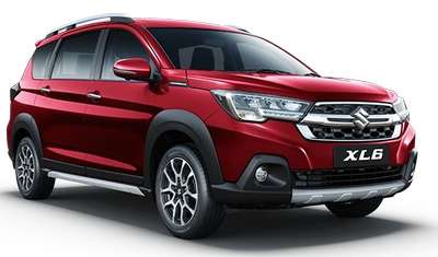 Maruti XL6 Zeta MT Petrol MUV (Multi Utility Vehicle) Petrol 20.97 km/l Yes (Automatic Climate Control) Android Auto (Yes), Apple Car Play (Yes) Nexa Blue, Brave Khaki, Opulent Red, Grandeur Grey, Splendid Silver, Arctic White, Pearl Midnight Black ₹ 11.56 Lakh