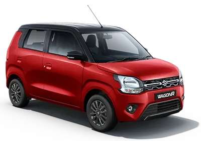 Maruti Wagon R ZXi+ 1.2 AGS Dual Tone Hatchback Petrol 24.43 km/l Yes (Manual) Android Auto (Yes), Apple Car Play (Yes) Gallant Red/Midnight Black, Magma Grey/Midnight Black ₹ 7.43 Lakh