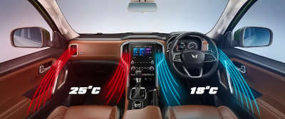 Mahindra Scorpio N Z8 L Petrol AT 7 STR SUV (Sports Utility Vehicle) Petrol Yes (Automatic Dual Zone) Android Auto (Wireless), Apple Car Play (Wireless) Dazzling Silver Deep Forest Grand Canyon Everest White Napoli Black Red Rage Royal Gold ₹  21.56 Lakh