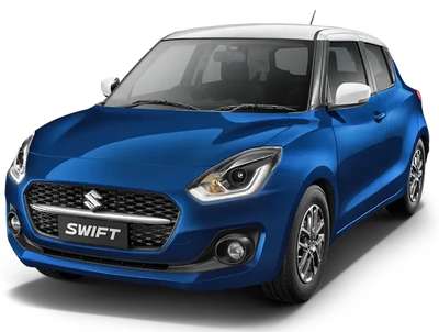 Maruti Swift ZXi+ Dual Tone Hatchback Petrol 22.38 km/l 2 Airbags (Driver, Passenger) 1.2L Dual Jet Solid Fire Red with Pearl Midnight Black Roof, Pearl Metallic Midnight Blue with Pearl Arctic White Roof, Pearl Arctic White with Pearl Midnight Black Roof 2 Star (Global NCAP)