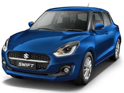 Maruti Swift ZXi AMT Hatchback Petrol 2 Airbags (Driver, Passenger) 22.56 km/l Yes (Automatic Climate Control) Android Auto (Yes), Apple Car Play (Yes) Metallic Magma Grey, Pearl Metallic Midnight Blue, Pearl Arctic White, Metallic Silky Silver, Solid Fire Red, Pearl Metallic Lucent Orange
