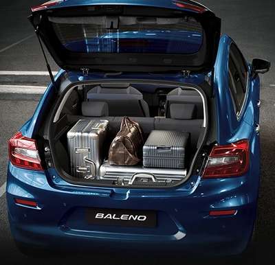 Maruti Baleno Zeta MT CNG Hatchback CNG, Petrol CNG - 30.61 km/kg, Petrol - 22.35 km/l 6 Airbags (Driver, Front Passenger, 2 Curtain, Driver Side, Front Passenger Side) 1.2L VVT Nexa Blue, Grandeur Grey, Splendid Silver, Opulent Red, Arctic White, Luxe Beige, Pearl Midnight Black